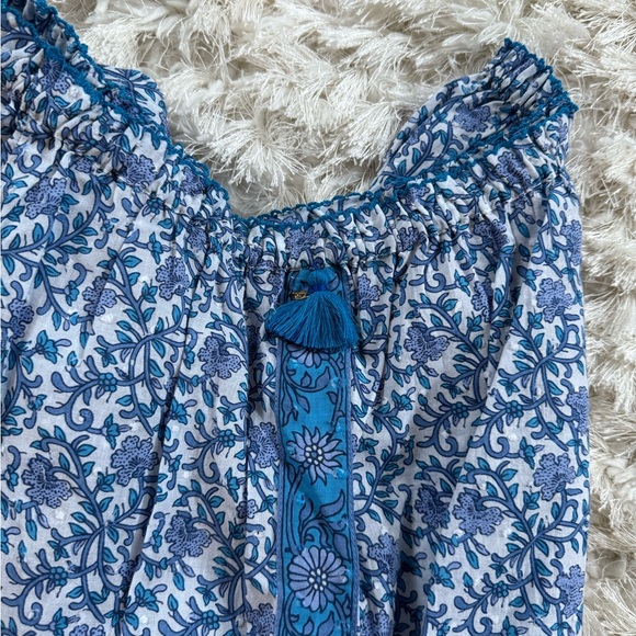 Poupette St. Barth cropped off the shoulder top. - Picture 5 of 5